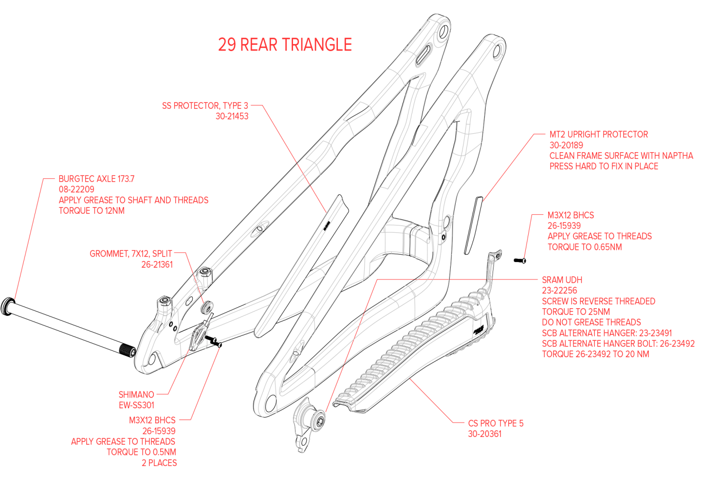 Exploded Diagram of Heckler