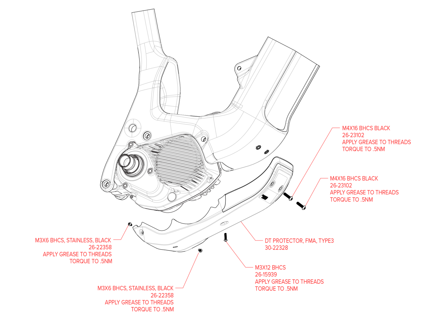Exploded Diagram of Heckler