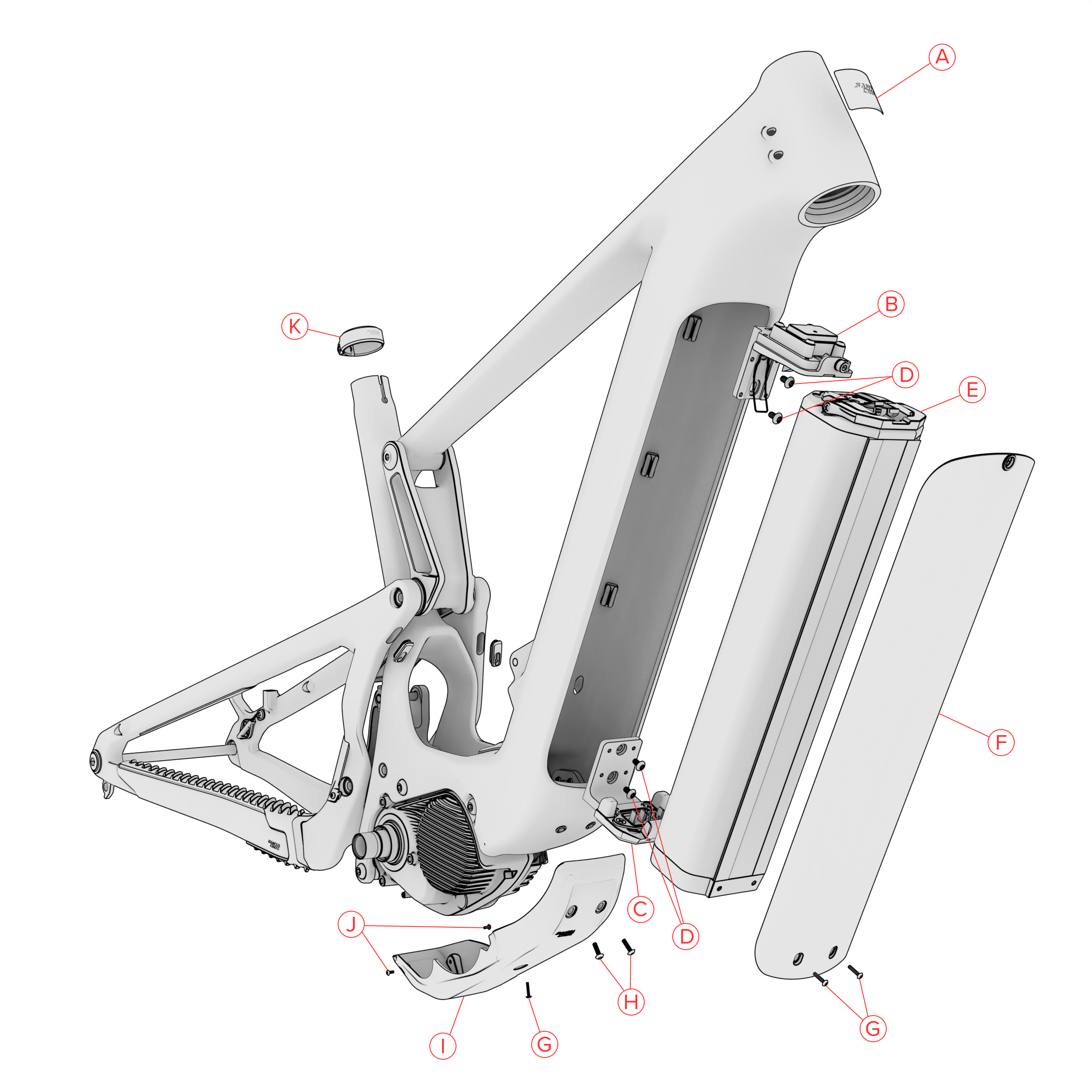 Exploded Diagram of Heckler