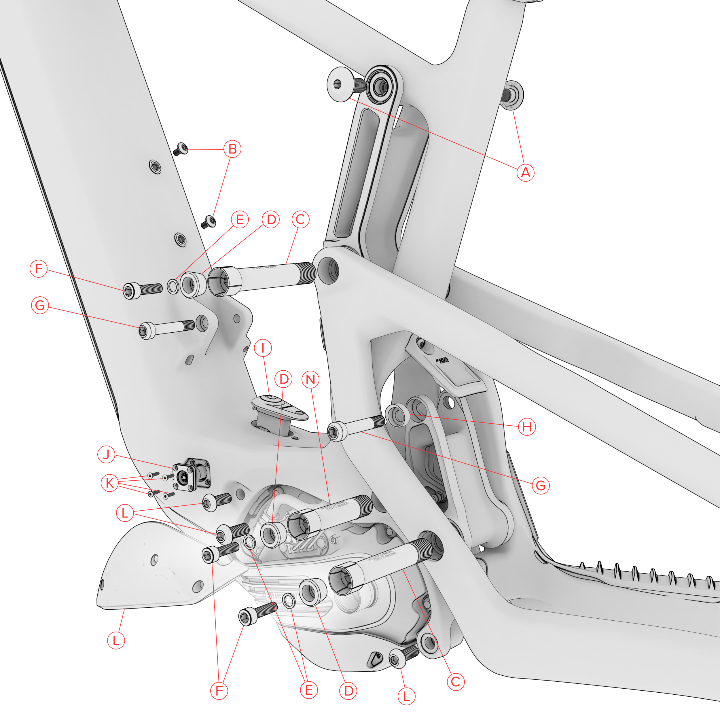 Exploded Diagram of Heckler
