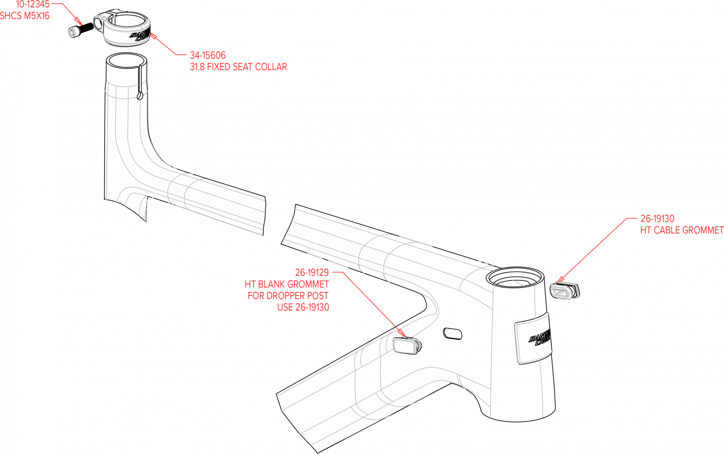Exploded Diagram of Highball Highball V3