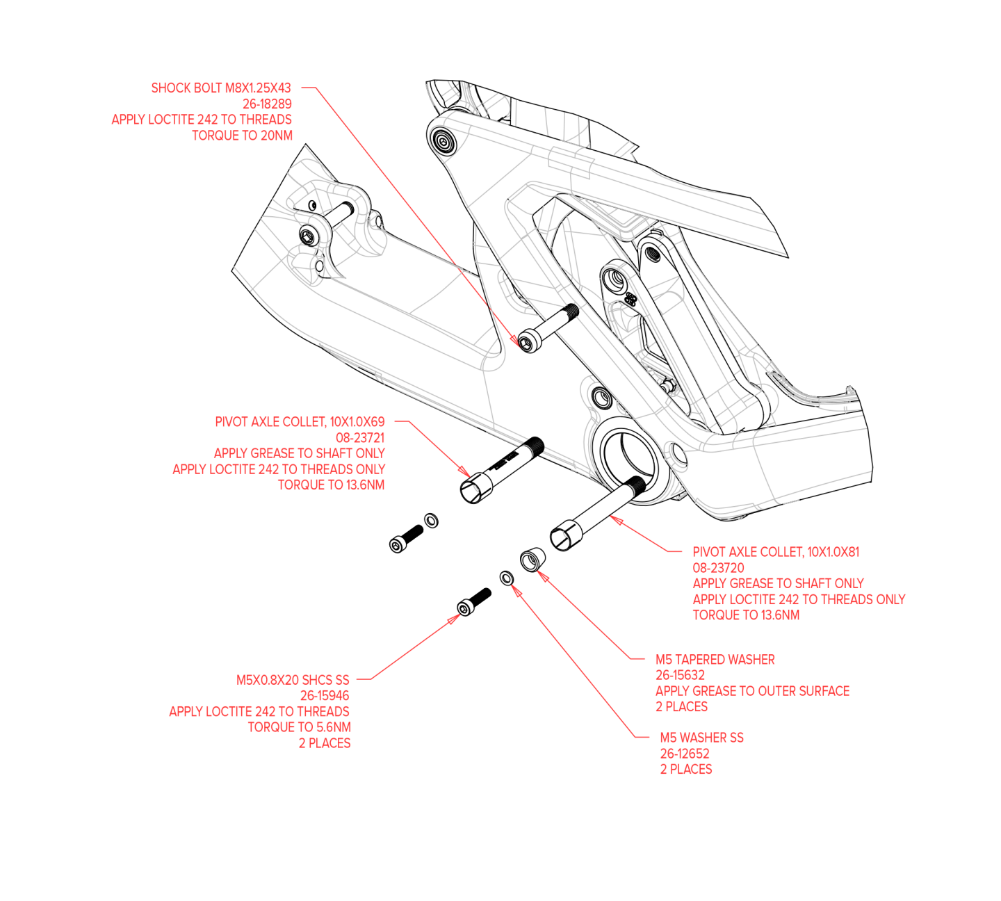 Exploded Diagram of Hightower