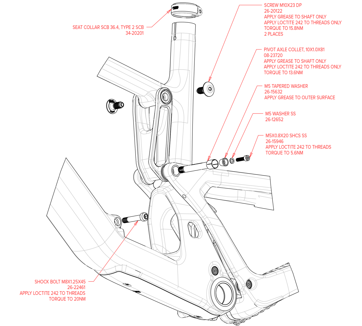 Exploded Diagram of Hightower