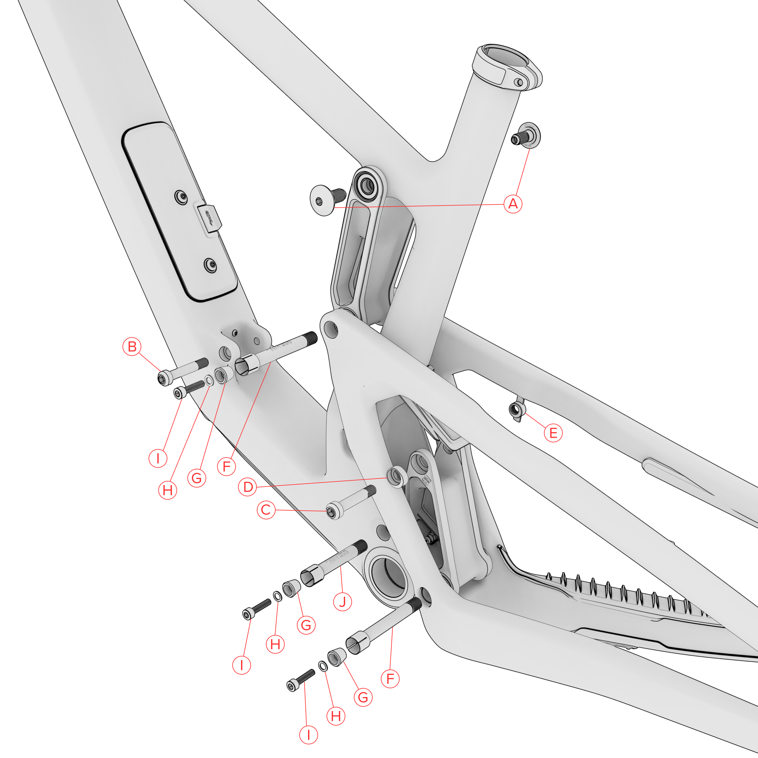 Exploded Diagram of Hightower