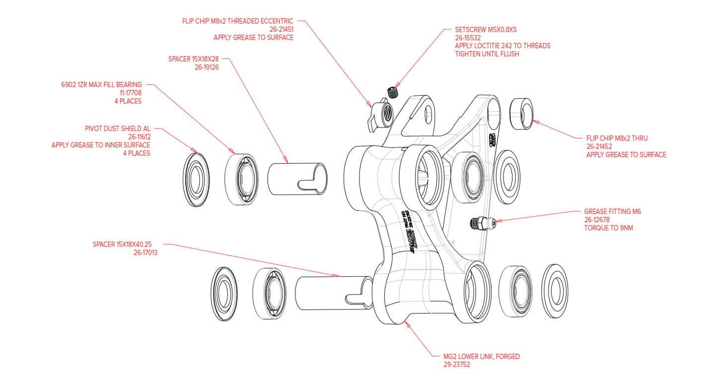 Exploded Diagram of Megatower