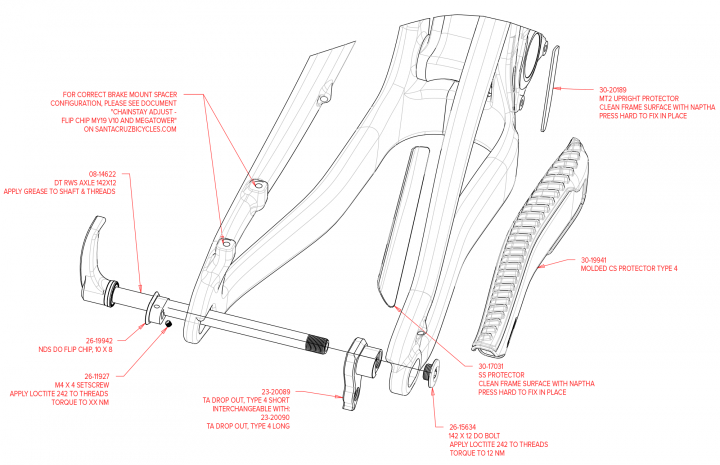 Exploded Diagram of Megatower V1