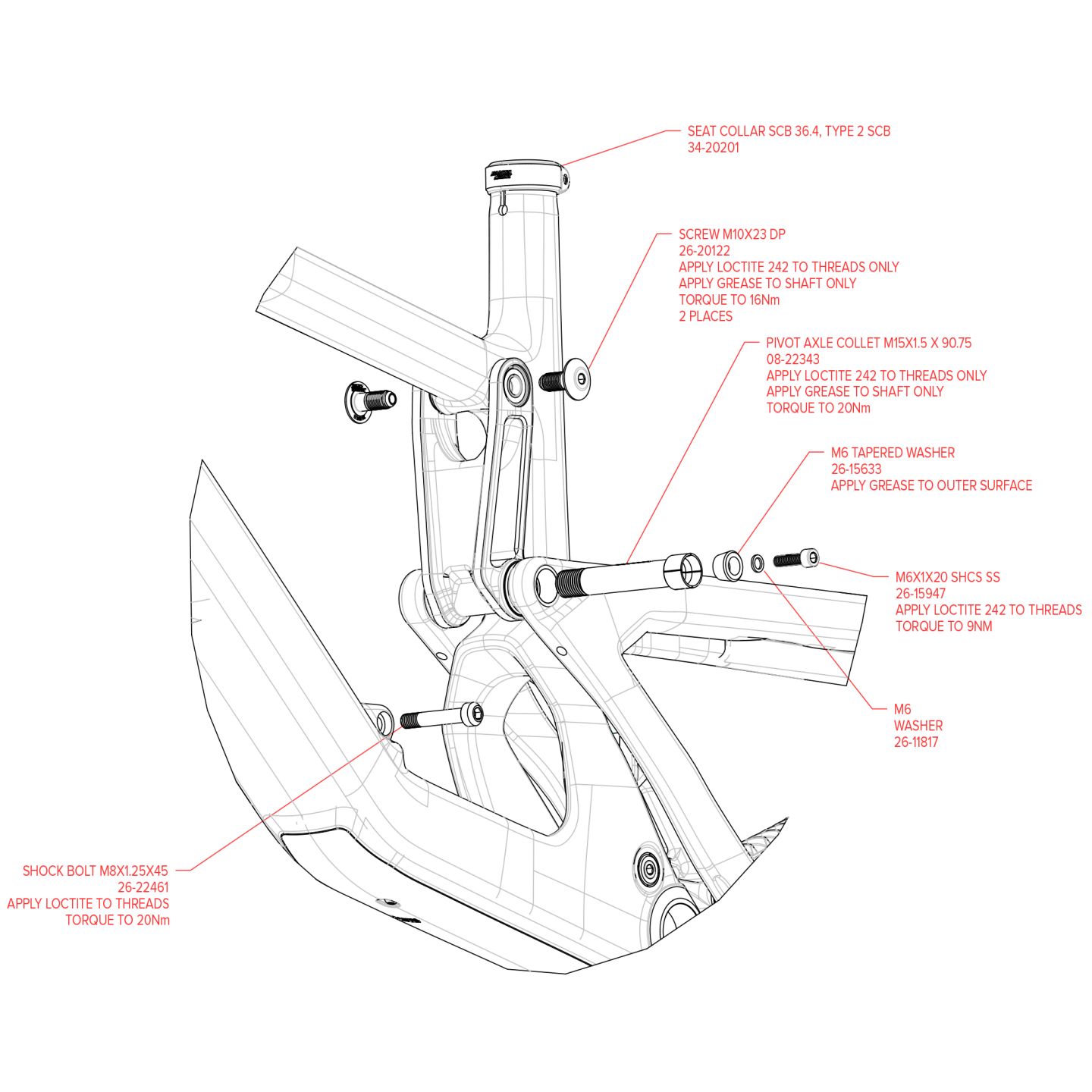 Exploded Diagram of Nomad