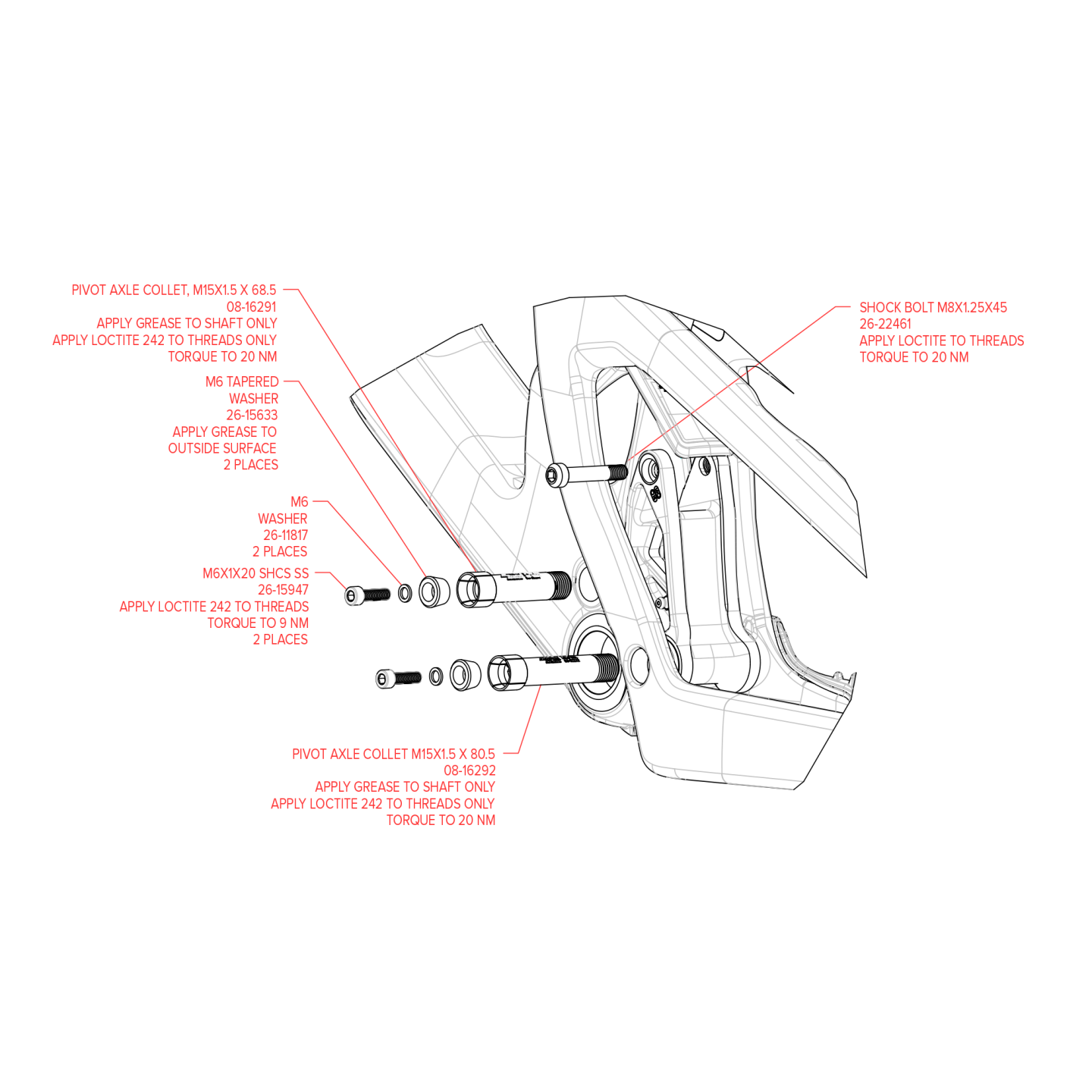 Exploded Diagram of Nomad