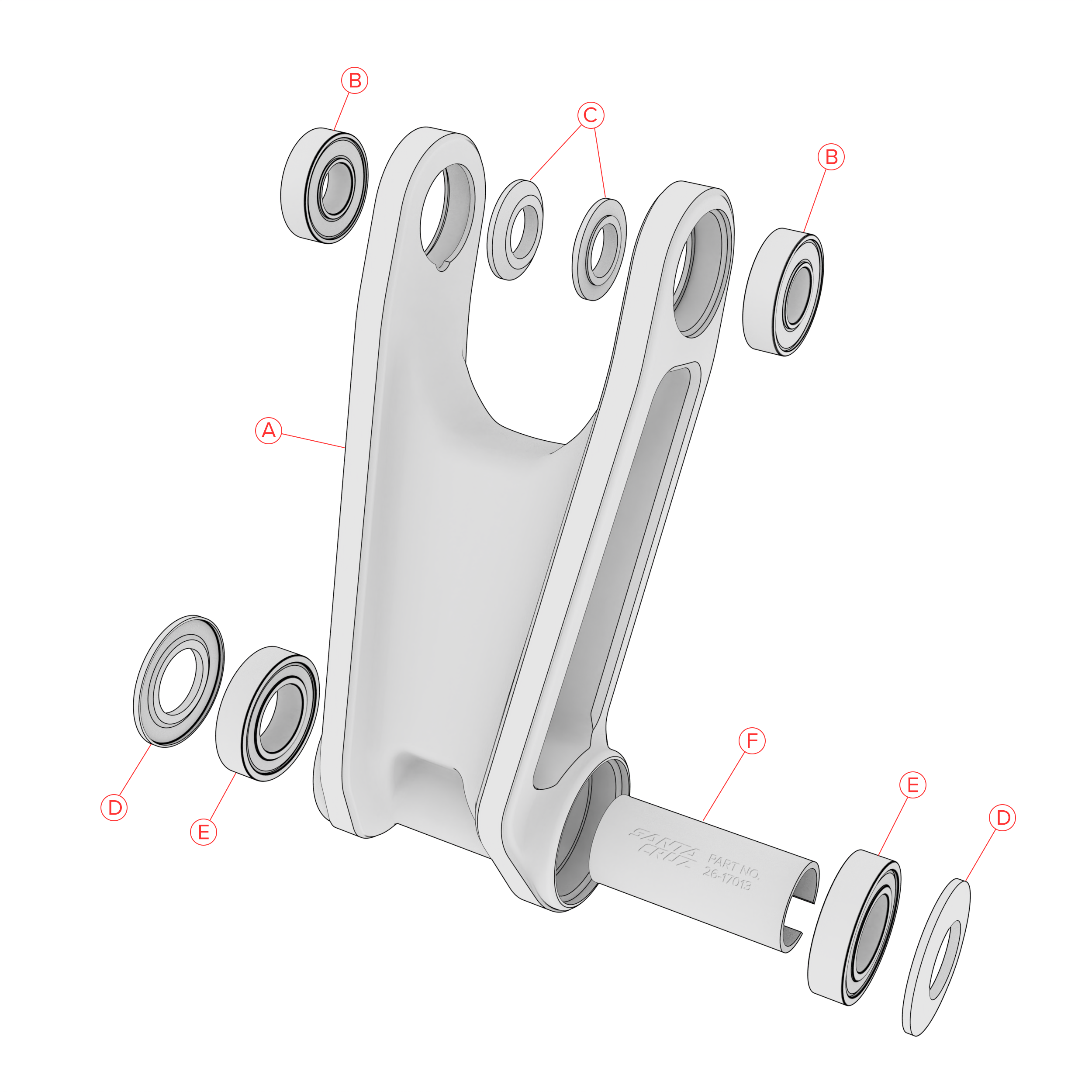 Exploded Diagram of Nomad