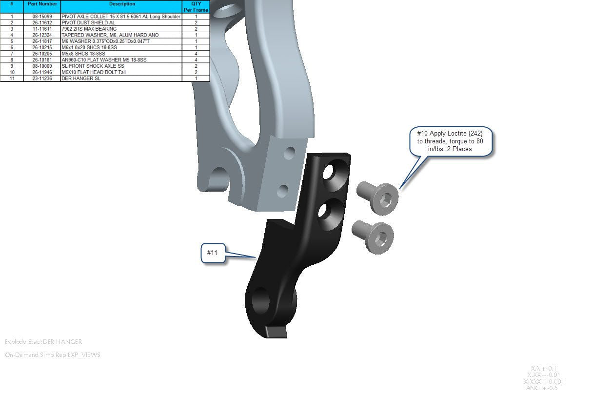 Exploded Diagram of Superlight